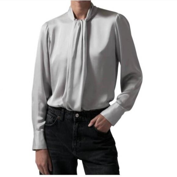 SECULAR alexandra shirt in silver S - Picture 9 of 9
